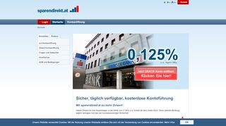 
                            4. Kremser Bank Sparen-Direkt - Startseite