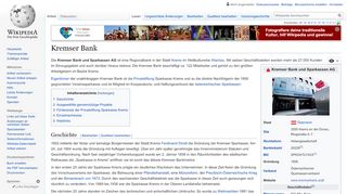 
                            9. Kremser Bank – Wikipedia