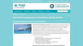 
                            4. Kreuzfahrt Schnäppchen | Kreuzfahrten günstig buchen bei e-hoi