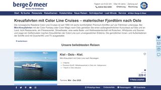 
                            7. Kreuzfahrten mit Color Line Cruises - Berge & Meer