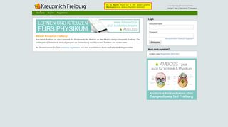 
                            7. Kreuzmich Freiburg - Lernportal der Fachschaft Medizin Freiburg