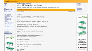 
                            10. kriege ESP Easy nicht zum laufen - Mikrocontroller.net
