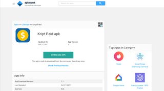 
                            6. Kript Paid Apk Download latest version 1.1- com.kriptpaid.app