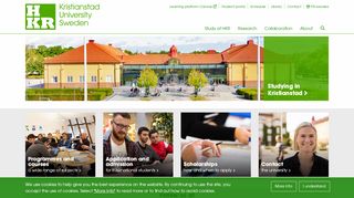 
                            11. Kristianstad University Sweden, international website | HKR.se