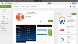 
                            3. Kronos Mobile – Apps i Google Play