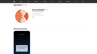 
                            6. Kronos Mobile™ on the App Store - iTunes - Apple