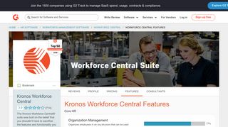 
                            4. Kronos Workforce Central Features | G2 Crowd