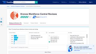 
                            12. Kronos Workforce Central Reviews & Ratings | TrustRadius