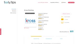 
                            11. Kross Booking Reviews & Alternatives | 2019 | tooly.tips