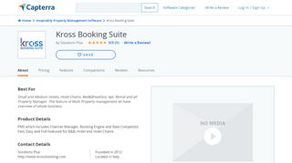 
                            7. Kross Booking Suite Reviews and Pricing - 2019 - Capterra