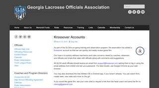 
                            7. Krossover – Georgia Lacrosse Officials Association