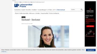 
                            10. Krüger::Instant- Instanz - Lebensmittel Praxis