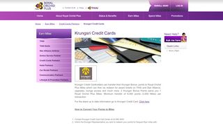 
                            9. Krungsri Credit Cards - Thai Airways