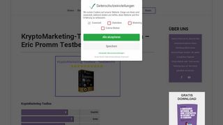 
                            4. KryptoMarketing-Toolbox Erfahrungen - Ist das wirklich seriös?