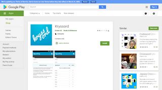 
                            4. Kryssord - Apps on Google Play