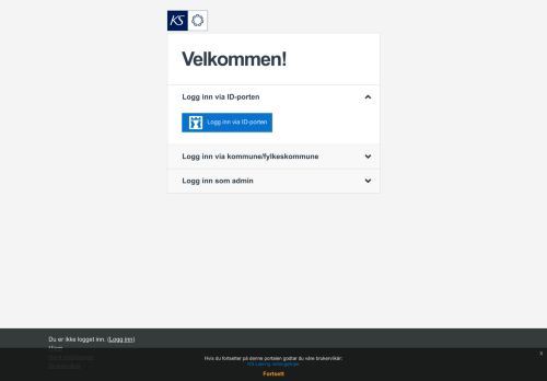 
                            12. KS Læring: Logg inn på portalen
