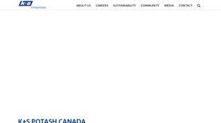 
                            9. K+S Potash Canada - www.ks-potashcanada.com