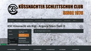 
                            10. KSC Küssnacht am Rigi - Argovia Stars (Sen. D | Küssnachter ...