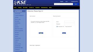 
                            9. KSE Scientific. Login