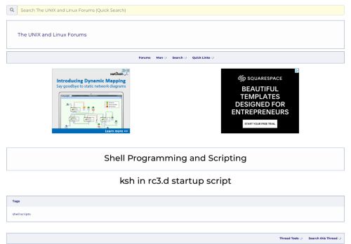 
                            9. ksh in rc3.d startup script - Unix.com