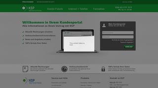 
                            7. KSP Kundenportal - Kabelservice Prenzlau