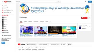 
                            7. KSRCT CMS - YouTube