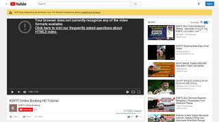 
                            7. KSRTC Online Booking HD Tutorial - YouTube