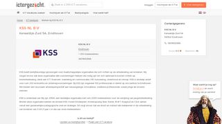 
                            9. KSS NL B.V - Vacatures, adres en telefoonnummer - ICTerGezocht.nl