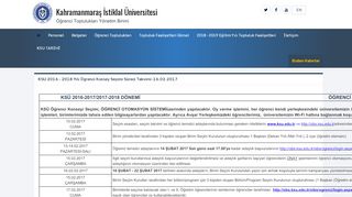 
                            8. KSU 2016 - Öğrenci Toplulukları - Kahramanmaraş İstiklal Üniversitesi