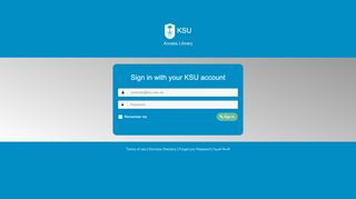 
                            9. KSU Access Library Login