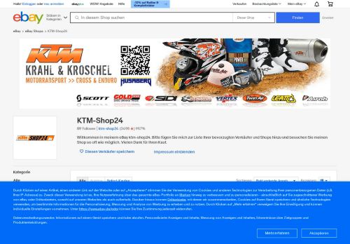
                            7. KTM-Shop24 | eBay Shops