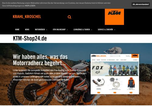 
                            8. KTM-Shop24.de - KTM Krahl & Kroschel