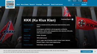 
                            8. Ku Klux Klan (KKK) | Counter Extremism Project