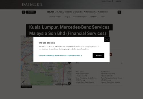 
                            10. Kuala Lumpur, Mercedes-Benz Services Malaysia Sdn Bhd ...