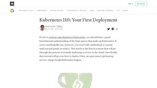
                            6. Kubernetes 110: Your First Deployment – Google Cloud Platform ...