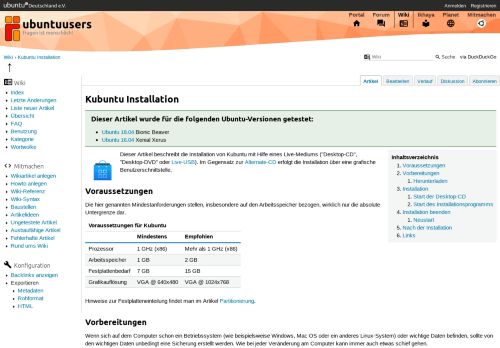 
                            2. Kubuntu Installation › Wiki › ubuntuusers.de