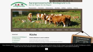 
                            4. Küche - Agrargenossenschaft Weidagrund eG