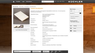 
                            7. Küchler Online-Shop: Ecophon Akustikplatten - Küchler AG