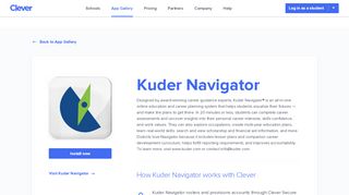 
                            3. Kuder Navigator - Clever application gallery | Clever