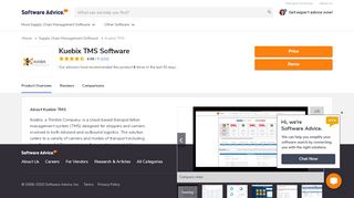 
                            9. Kuebix TMS Software - 2019 Reviews, Pricing & Demo