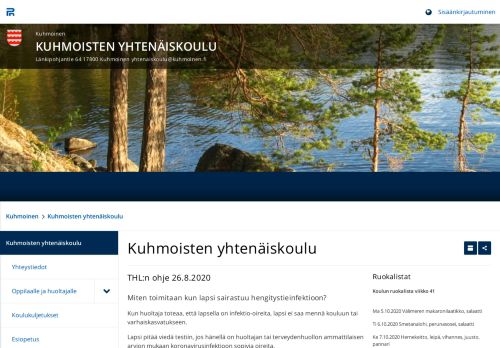 
                            11. Kuhmoisten yhtenäiskoulu - Peda.net