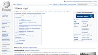 
                            9. Kühne + Nagel – Wikipedia