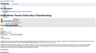 
                            5. KukkeShree Travels Online Bus Ticket Booking - Up to Rs.100 Off + ...