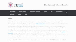 
                            4. Kullanım – eduroam