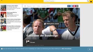 
                            1. Kulttrainer der Bundesliga | WEB.DE