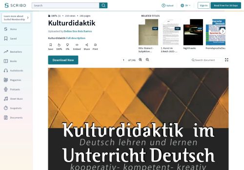 
                            10. Kulturdidaktik - Scribd