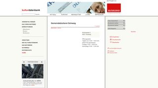 
                            10. Kulturportal - Gemeindebücherei Schwaig | Bibliothek / Archiv | Schwaig