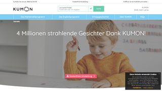 
                            10. KUMON Deutschland: Mathe und Englisch Nachhilfe für Kinder