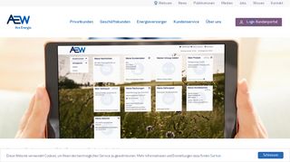 
                            9. Kunden-Login - AEW Energie AG