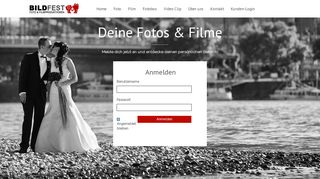 
                            1. Kunden login - BILDFEST - Film und FotoproduktionenBILDFEST ...